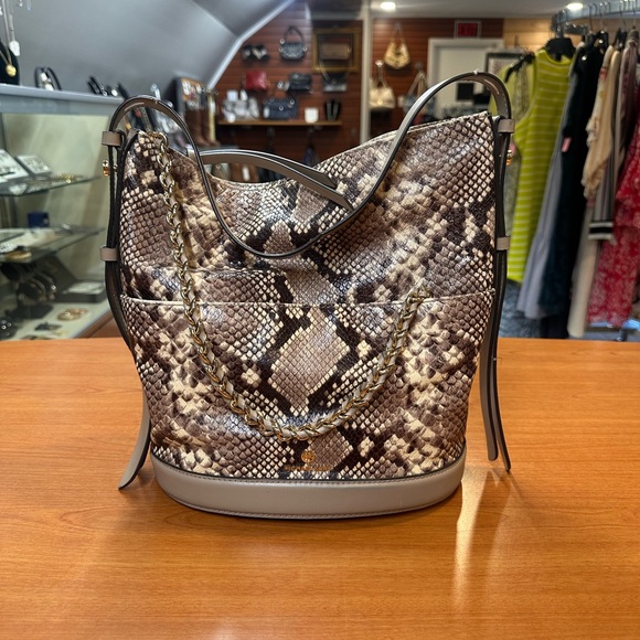 Michael Kors Snake Print Bag - Picture 1 of 7